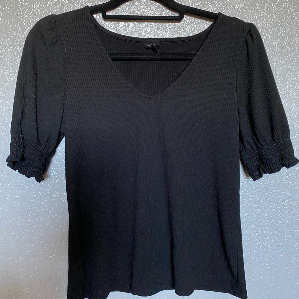 Black Blouse Top
